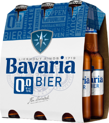 Bavaria 0.0% set van 6 flesjes á 0,30 liter